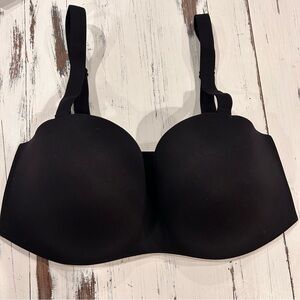Soma Enbliss Stay Put Black Strapless Bra Size 34 DD